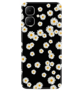 Infinix Smart 10 Kılıf Boutique Baskılı Resimli Papatyalar Pcode -018
