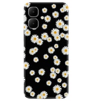 Infinix Smart 10 Kılıf Boutique Baskılı Resimli Papatyalar Pcode -018