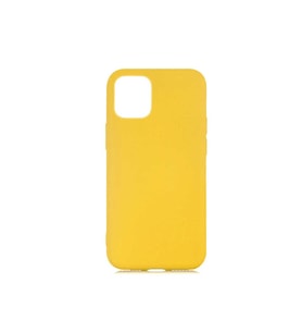 Apple iPhone 12 Pro Max Uyumlu Kılıf Zore LSR Lansman Kapak (Sarı)