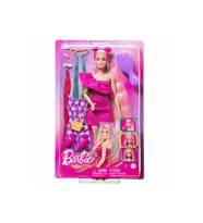 Barbie® Upuzun Muhteşem Saçlı Bebekler Pembe Saçlı Bebek JDC85