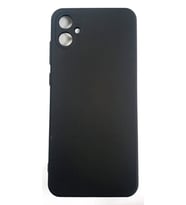 Samsung Galaxy A05 Uyumlu Ruber Case Yumuşak Slikon Kılıf Siyah