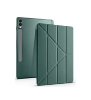 Samsung Galaxy X510 Tab S9 Fe 11 Kılıf Kalemlikli Mars Tablet Kılıfı - Koyu Yeşil