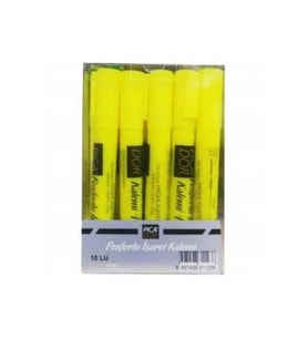 Picador Fosforlu Kalem Pastel Sarı (10 Lu Paket)