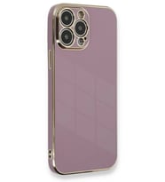 Pilelistore   iPhone 13 Pro Max Kılıf Volet Silikon - Mor