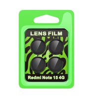 Newface Xiaomi Redmi Note 15 4G Raze Metal Kamera Lens - Siyah
