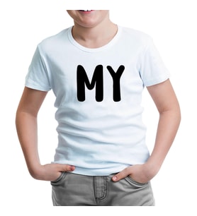 My Hero - My Beyaz Çocuk Tshirt