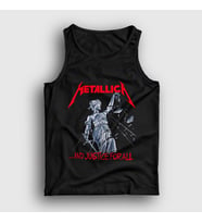 Presmono Unisex Siyah Lady Justice Metallica Atlet 66938tt