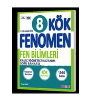 FENOMEN YAYINLARI 8. SINIF Kök Fen Bilimleri Soru Bankası