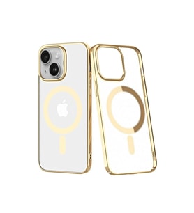 Apple İphone 14 Plus Kılıf Element Magneticsafe Sert Kapak - Gold
