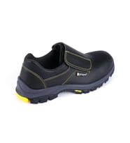 Gripper Gpr-34 S2 Siyah Deri Kompozit Vibram Taban Iş Güvenlik Ayakkabısı