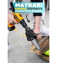 Arkadan Demirli matkap aparatı