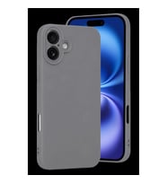 Apple İphone 16 Plus Kılıf First Silikon - Gri