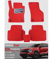 KİA SPORTAGE HYBRİD (2021-2025) Uyumlu EVA Paspas Tam Set–Araca Özel,Kolay Montaj,Su Geçirmez