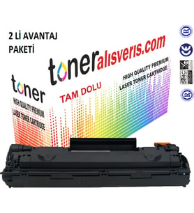 Paintter Hp Q 2612A 2Li Paket- 1010, 1012İ, 1015, 1018, 1020, 1022 Muadil Toner (Siyah)