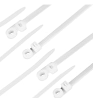 Powermaster PM-26329 Beyaz Delikli Kablo Bağı 2.5X100Mm
