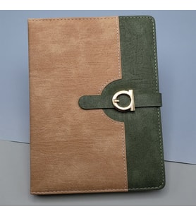 Termo Deri Defter Koyu Taba