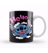 Stitch Hello Kupa Bardak Porselen