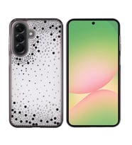 Galaxy A56 Kılıf Airbag Tasarımlı Damla Taşlı Şeffaf Pera Silikon Kılıf