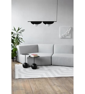 Eveloria Modern İkili Sıralı Avize RA-AVZ- 7583-26-49 (Siyah)