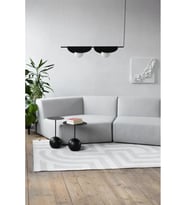 Eveloria Modern İkili Sıralı Avize RA-AVZ- 7583-26-49 (Siyah)