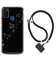 Samsung M21 M22 M23 M30 M31S M32 Kılıf Boyun Askılı Silikon Planet 1620
