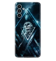 Samsung A23 A31 A32 A50 A51 A52 A53 A70 Kılıf Desenli Silikon Old Owl 1649