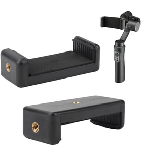 Kyrotech Akıllı Telefon Tutucu, Tripod Montaj Adaptörü, Klipsli Konnektör Başlığı, Selfie Çubuğu Başlığı, Seyahat Mini Tripod