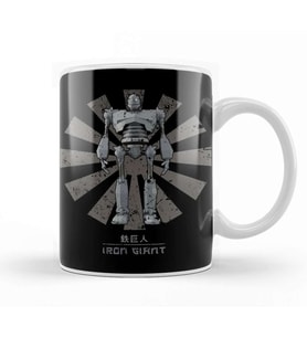 Iron Giant Retro Japanese Kupa Bardak Porselen