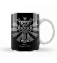 Iron Giant Retro Japanese Kupa Bardak Porselen