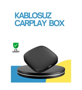 Kablosuz CarPlay ve Android Auto Dönüştürücü Adaptör