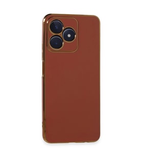 Realme C53 Kılıf Volet Silikon - Kırmızı