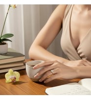 STİL İNCİSİ/XUPING JEWELRY YANLARI TAŞLI TEK TAŞ ZİRKON TAŞLI YÜZÜK