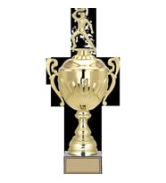 ODAK KUPA - Figürlü Kupalar - Masa Tenisi Erkek Figürlü Kupalar FG-089 B - 45 cm