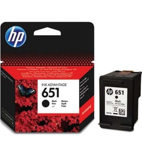 Hp C2p10ae (651) Sıyah Murekkep Kartusu 600 Sayfa