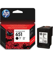 Hp C2p10ae (651) Sıyah Murekkep Kartusu 600 Sayfa