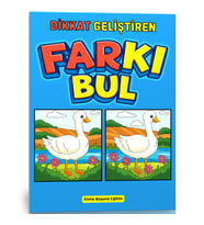 3-10 Yaş Dikkat Geliştiren Farkı Bul Kitabı (Tam Sayfa)