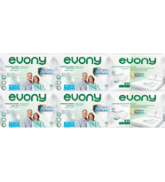 Evony Hasta Bezi Yetişkin Bel Bantlı Tekstil Yüzey Orta 120 Adet + Yatak Koruyucu Örtü 60 Adet