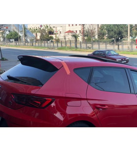 Seat Leon Uyumlu Spoiler 2013-2018 Arası Boyalı (Renksiz)