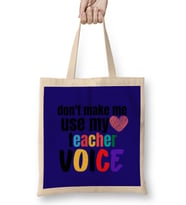 Teacher Gift Learning Inspire-Science Student School-Inspirational KIDS WOMEN Men Bez Çanta Uzun Saplı