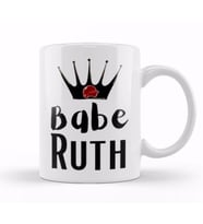 Babe Ruth Baseball Kupa Bardak Porselen