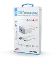 Syrox Syx-Q30 Micro 3A Quıck Hızlı Ev Şarj