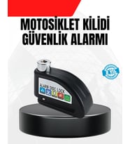 Northcity Alarm Disk Fren Kilidi - Paslanmaz Çelik Motosiklet, Scooter ve Bisiklet Güvenliği