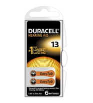Duracell 13 No Kulaklık Pili (6'lı Paket)