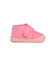 Ayakmod Lacivert Süet Cırtlı Unisex Çocuk Panduf Ba&Ba 058999 P (Pembe)