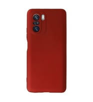 Xiaomi Poco F3 Kılıf First Silikon - Kırmızı