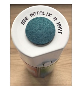 Akçalı 358 Metalik Simli Sprey Boya 400 ML