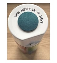 Akçalı 358 Metalik Simli Sprey Boya 400 ML