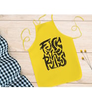 BK Gift Fcuk Tasarımlı Sarı Mutfak Önlüğü Aşçı Hediyesi, Arkadaşa Hediye-2