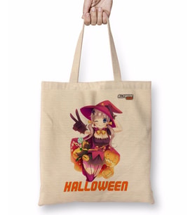 Halloween Bez Çanta Uzun Saplı