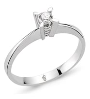 Romeo Pırlanta 0.25 Ct Tektaş Yüzük RM25026 (Çok Renkli)